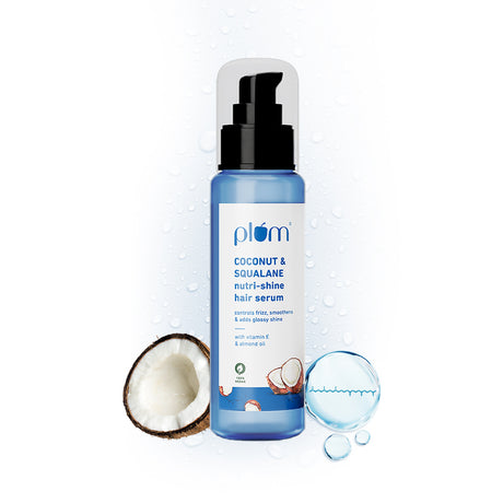 Coconut & Squalane Hair Serum for Soft, Shiny Hair