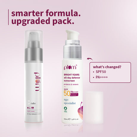 Plum Bright Years All-Day Defence SPF 45 Sunscreen for Mature Skin