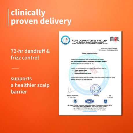 Anti-dandruff Shampoo With Volcanic Minerals