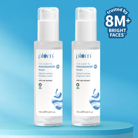3% Niacinamide & Rice Water Toner for Bright Skin