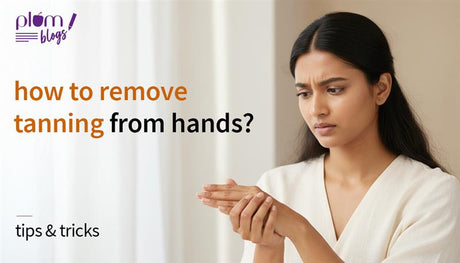 How to remove tan from hands
